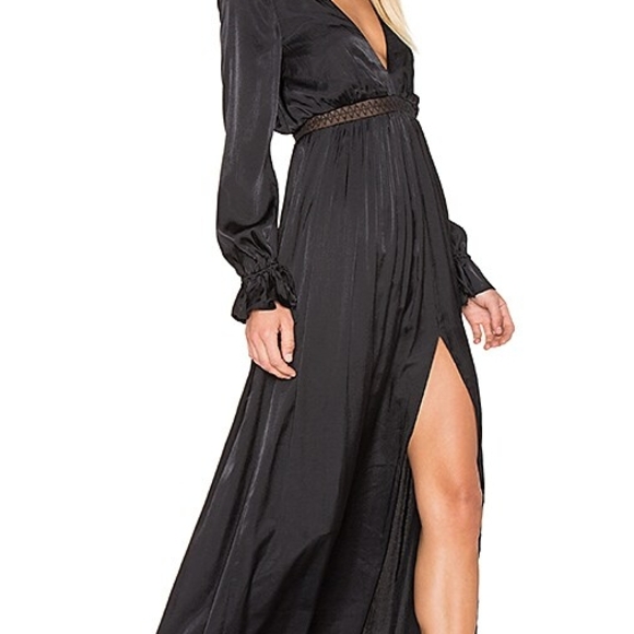 TJD (The Jetset Diaries) Black Maxi ‎ Dress - Picture 2 of 15